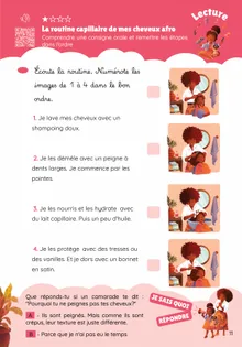 Aperçu — activité de lecture