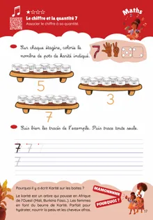 Aperçu — activité de maths